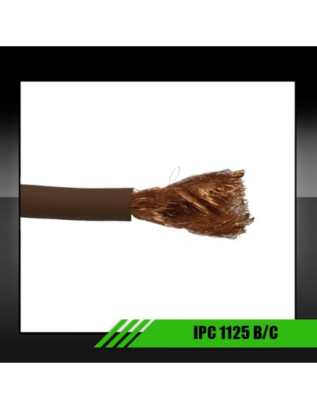 IPC1125 OFC Cavo 4 AWG 25mm2 100% RAME OFC Ipnosis Marrone