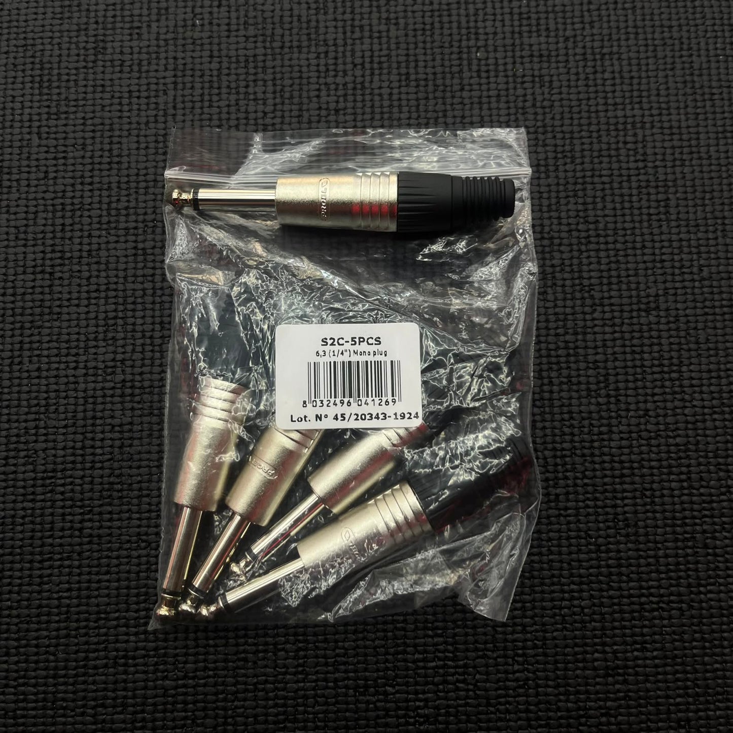 JACK PROFESSIONALE MONO 6,3 MM - PROEL