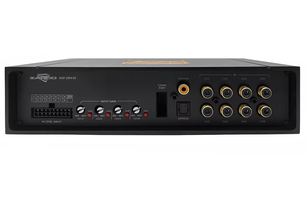 Zapco dsp-Z8 IV AT Processore a 8 canali + DRC