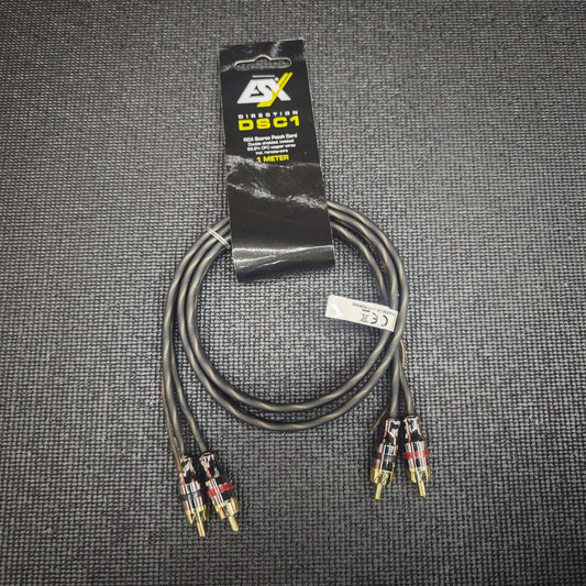 ESX DSC1 Cavo RCA serie DIRECTION 1 mt Doppia Schermatura OFC