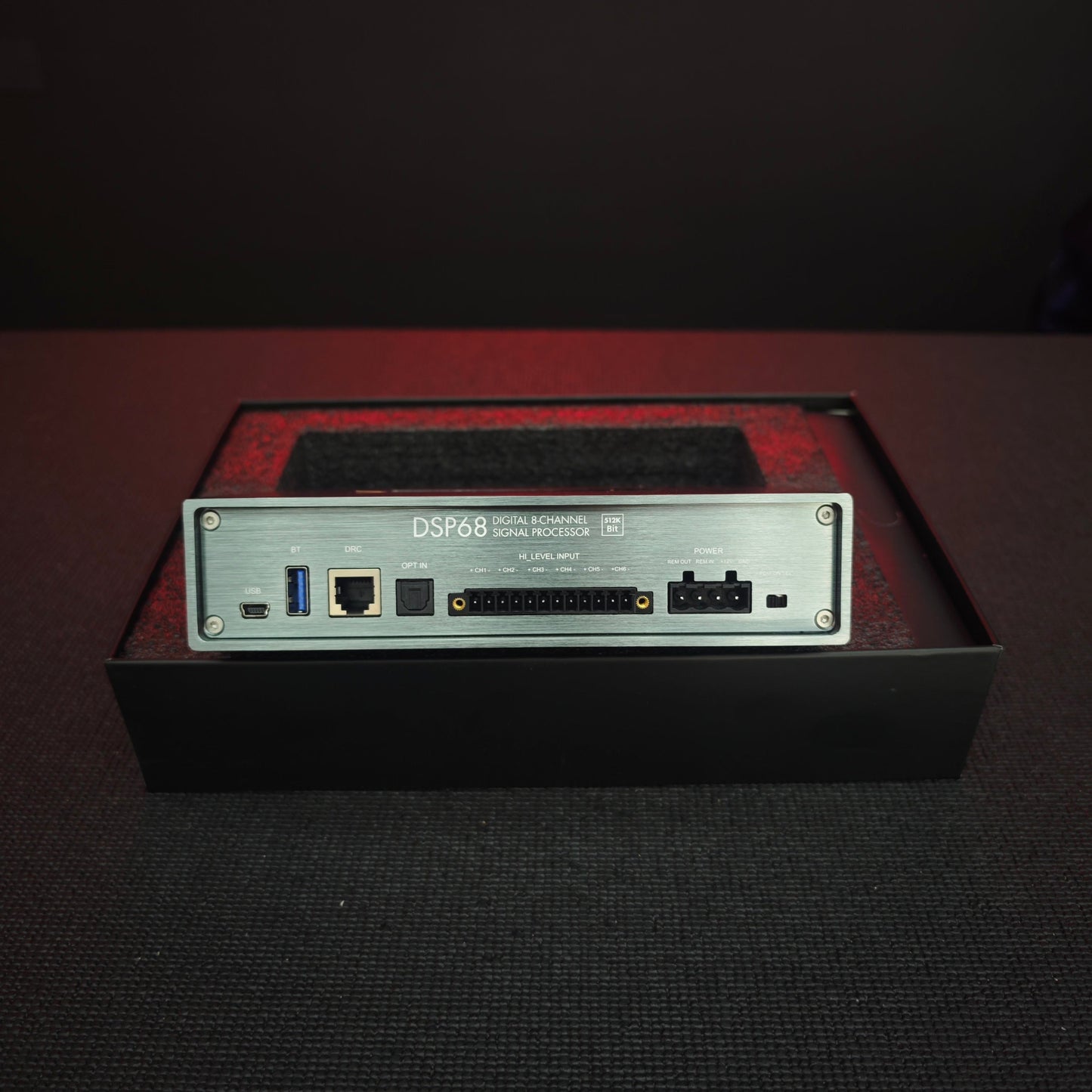 Musway DSP 68-512k Processore DSP a 8 canali con controllo PC/APP