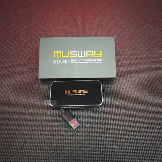 Musway BTA-HD Bluetooth per lo streaming audio HD/APP COMPATIBILE SOLO CON DSP68 512K