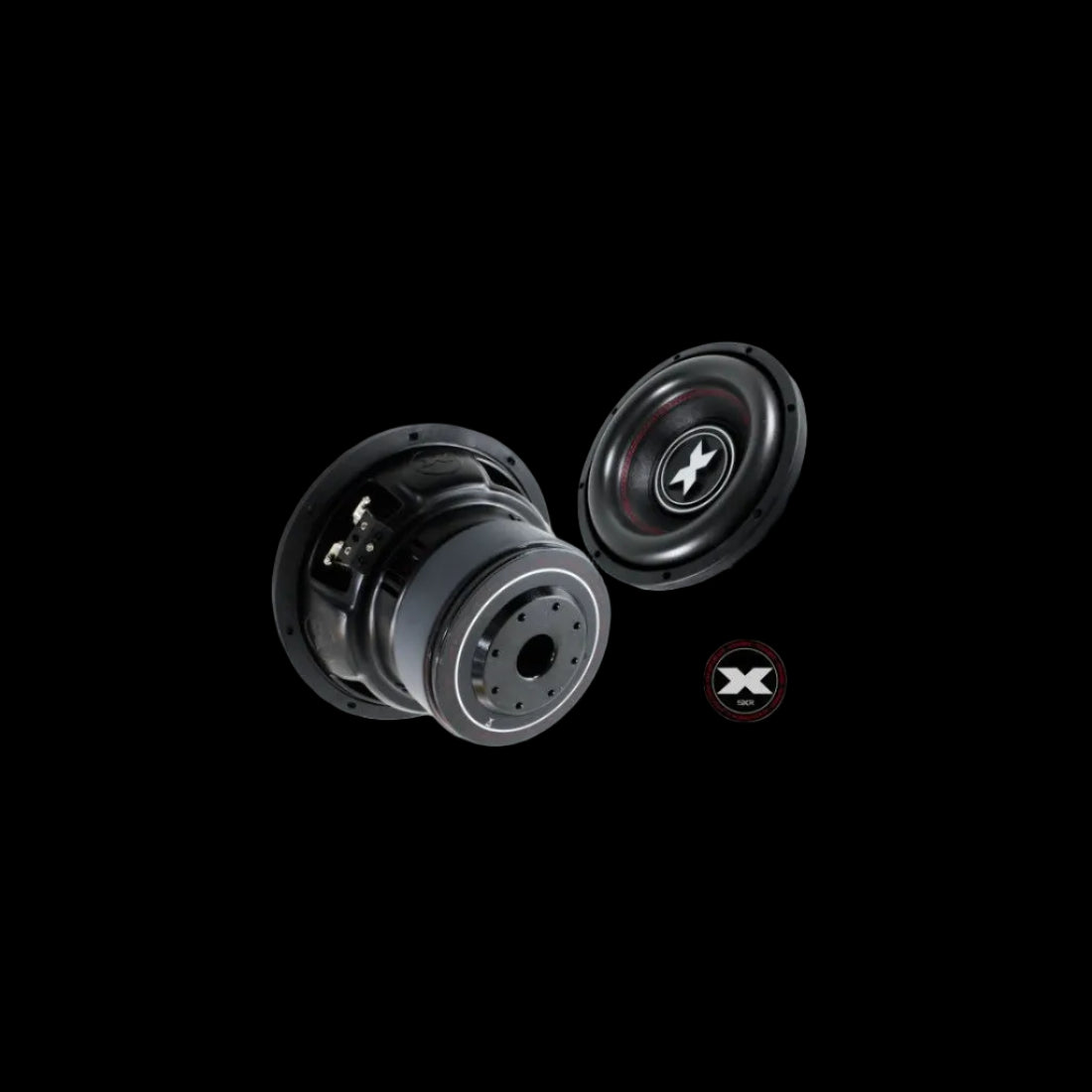 Excursion Subwoofer serie SXR.V2 Diametro 250mm 1500w 2+2 Ohm