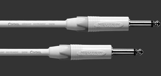 CXI-3 PP CORDIAL - Jack TS NEUTRIK 3 m Bianco