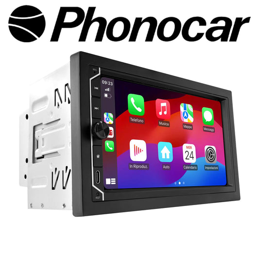 VM018 PHONOCAR MediaStation ANDROID 12 - 6.75" - 4gb Ram 32gb Rom Bluetooth GPS