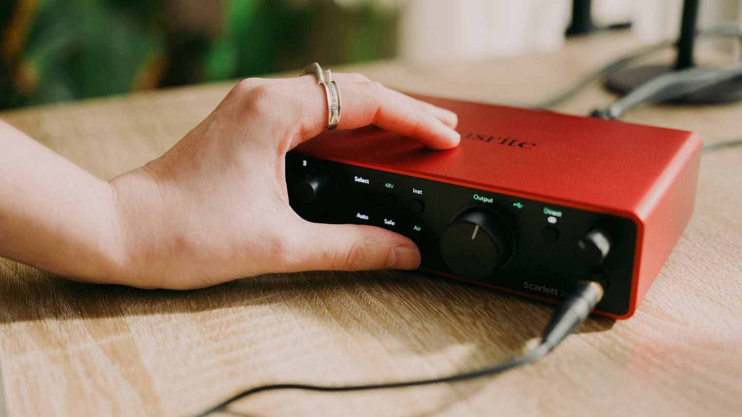 Focusrite Scarlett 2i2 4th Gen.