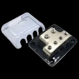 Distributore di corrente per Auto -XPL PDB02B - Nickelato 2 IN Max 50mm2 - 4 OUT Max 50mm2