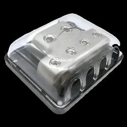 Distributore di corrente per Auto -XPL PDB02B - Nickelato 2 IN Max 50mm2 - 4 OUT Max 50mm2