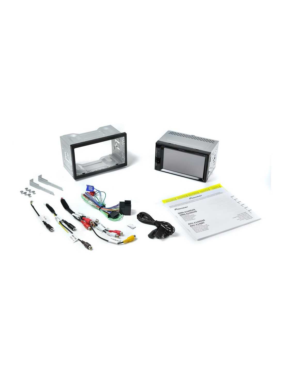 Pioneer DMH-A240DAB autoradio 2Din con DAB+, Bluetooth, USB e Youtube via WebLink