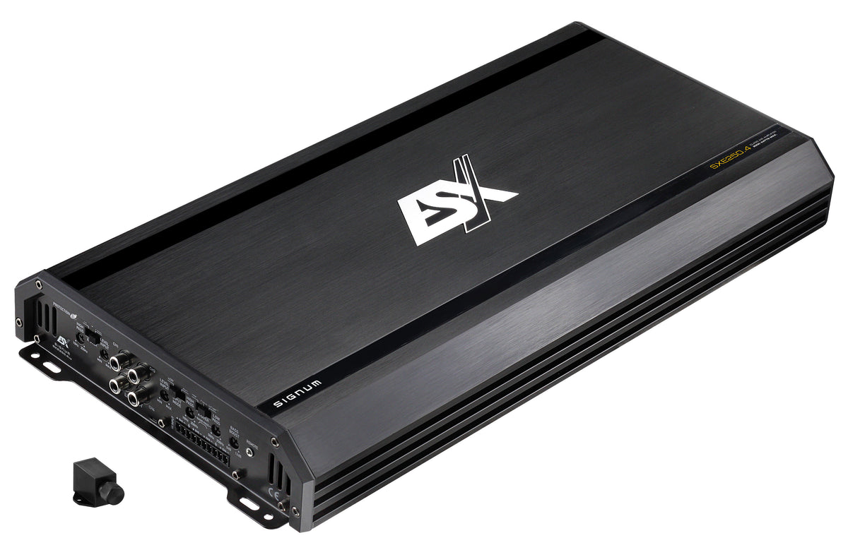 ESX SXE250.4 - AMPLIFICATORE 4 CANALI SERIE SIGNUM SXE 4 X 250 RMS WATT 2 OHM