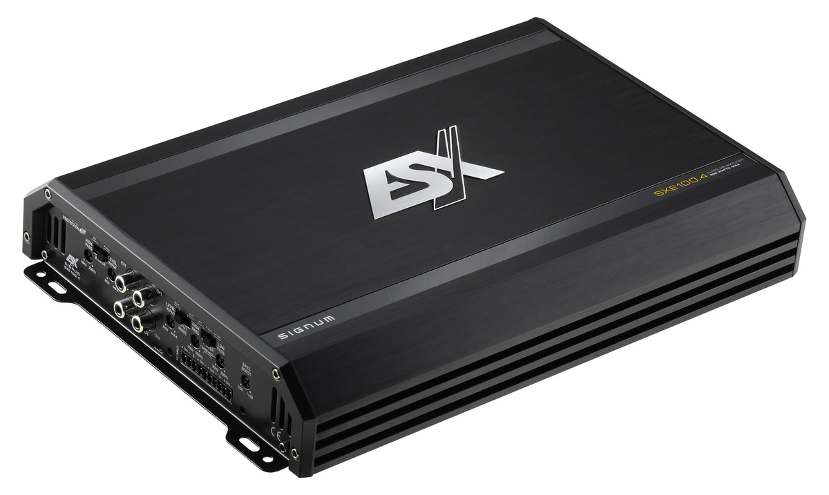 ESX SXE100.4 - AMPLIFICATORE 4 CANALI SERIE SIGNUM SXE 4 X 100 RMS WATT 2 OHM